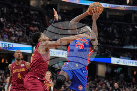 Pistons Cavaliers Basketball