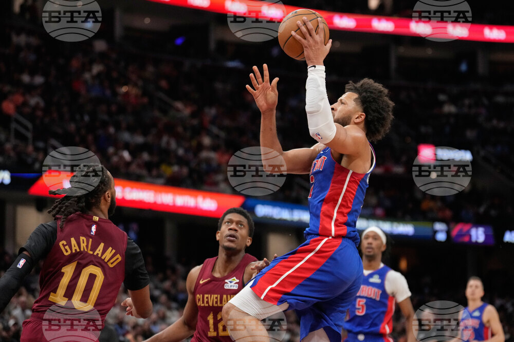 Pistons Cavaliers Basketball