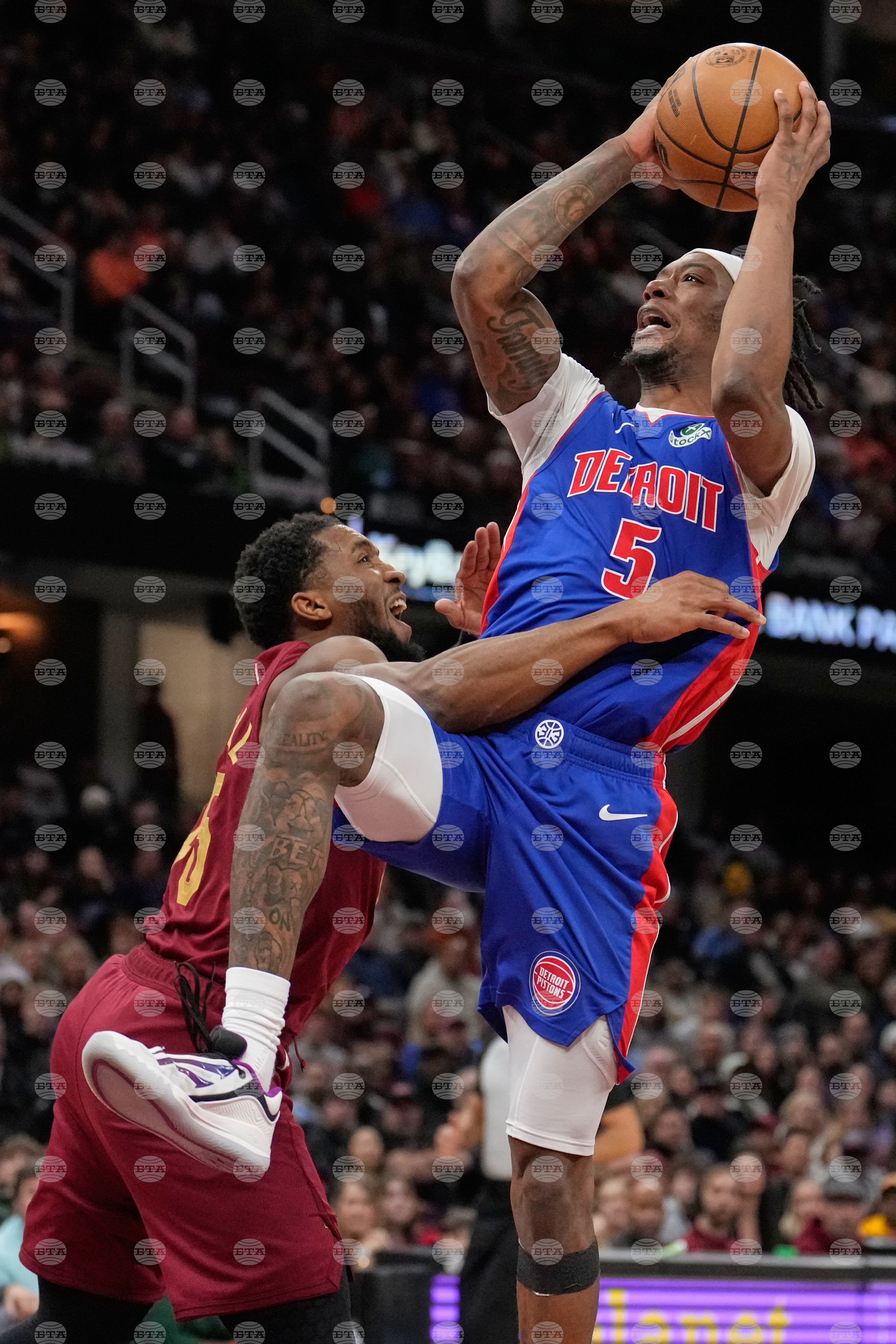 Pistons Cavaliers Basketball