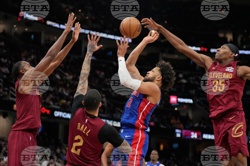 Pistons Cavaliers Basketball