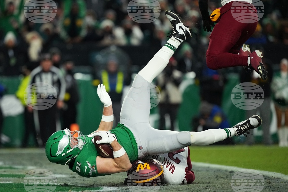 APTOPIX Commanders Eagles Football