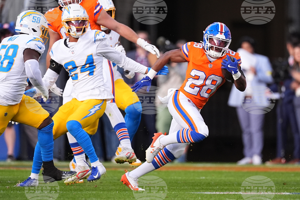 Chargers Broncos Football