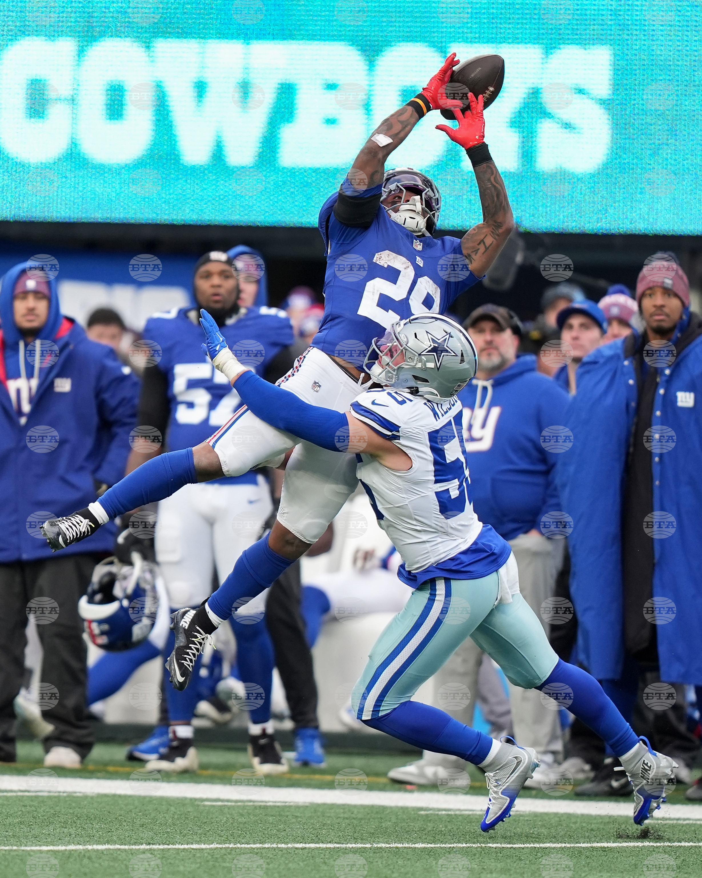 Cowboys Giants Football