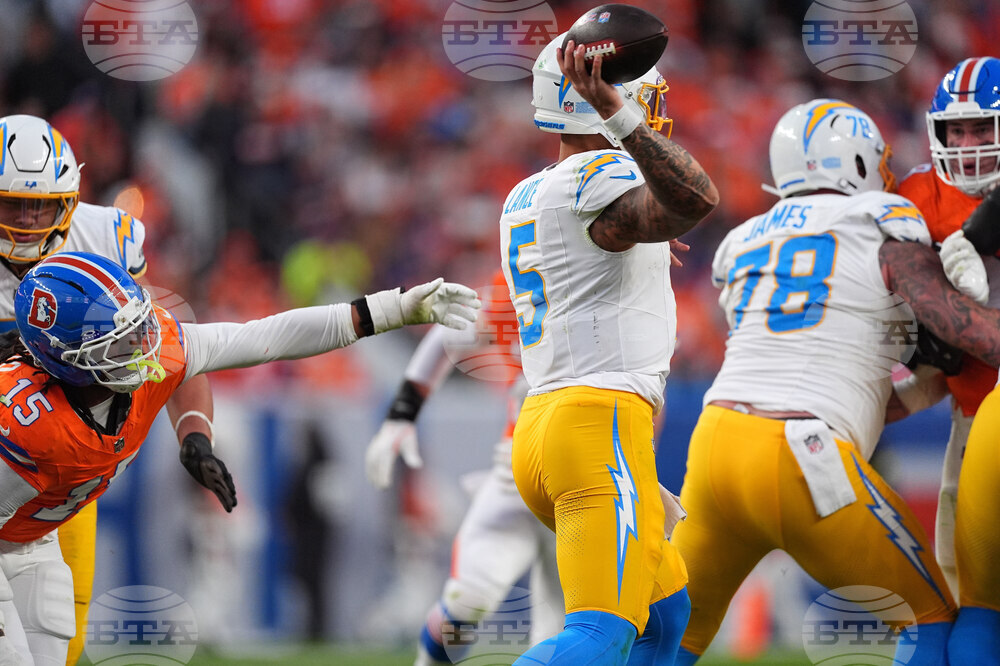 Chargers Broncos Football