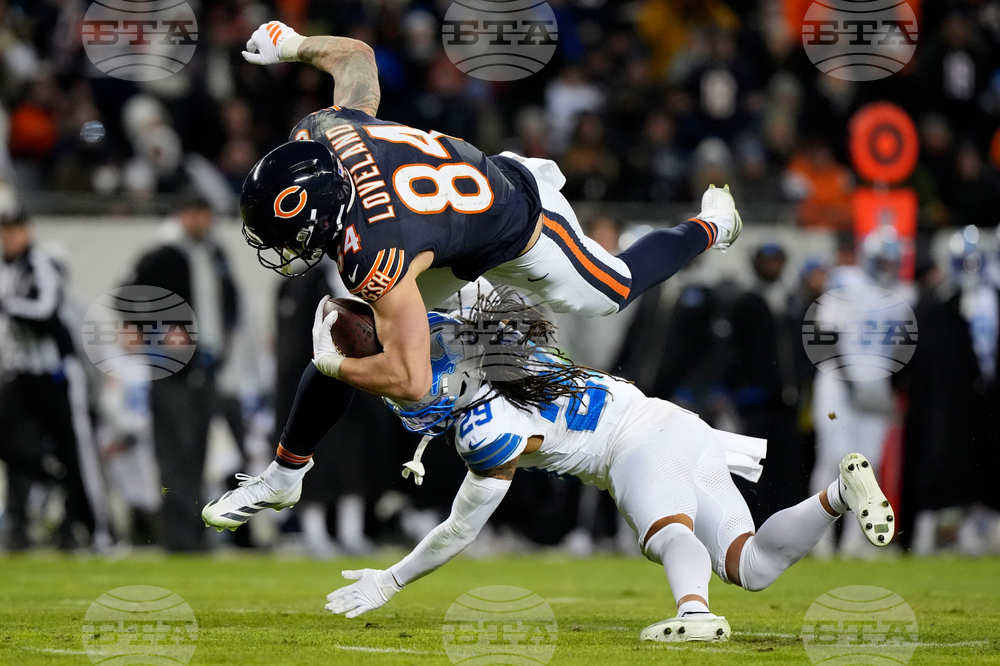 APTOPIX Lions Bears Football