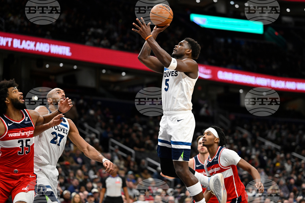 Timberwolves Wizards Basketball