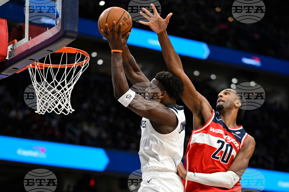 Timberwolves Wizards Basketball