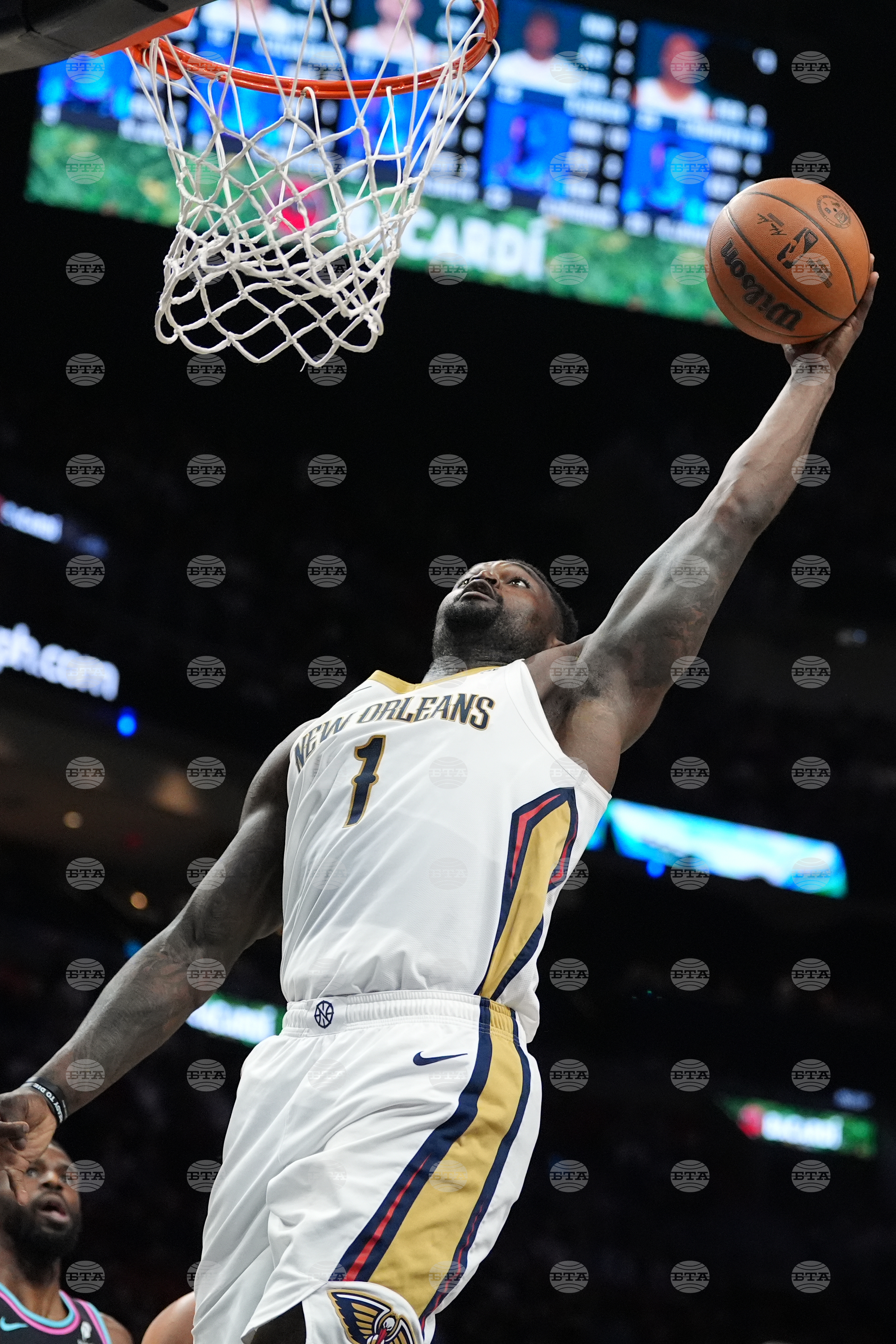 Pelicans Heat Basketball