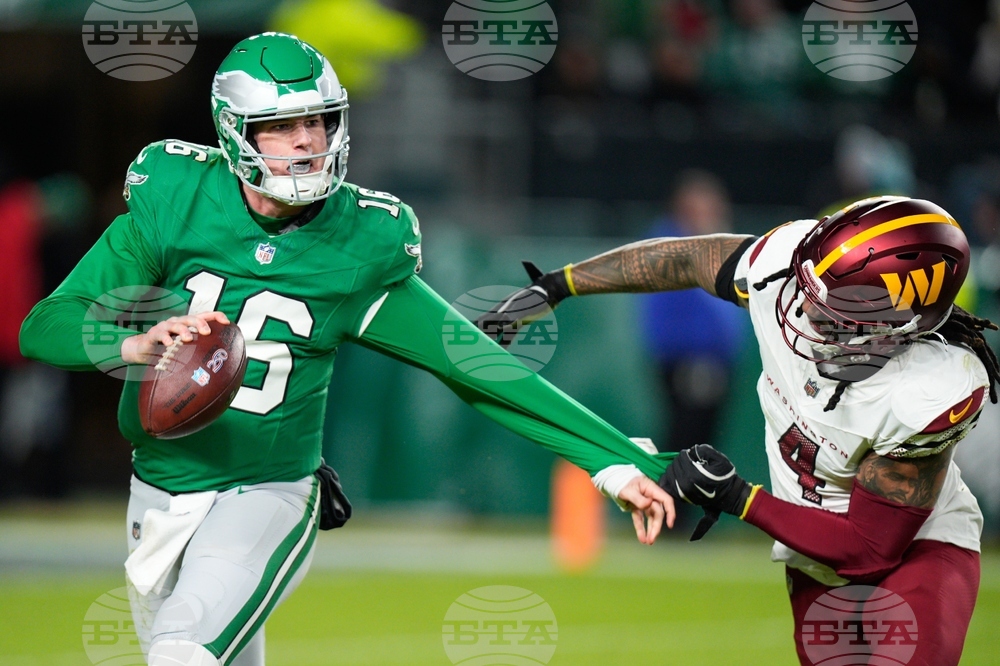 APTOPIX Commanders Eagles Football