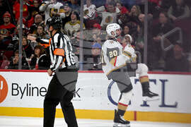 Golden Knights Blackhawks Hockey