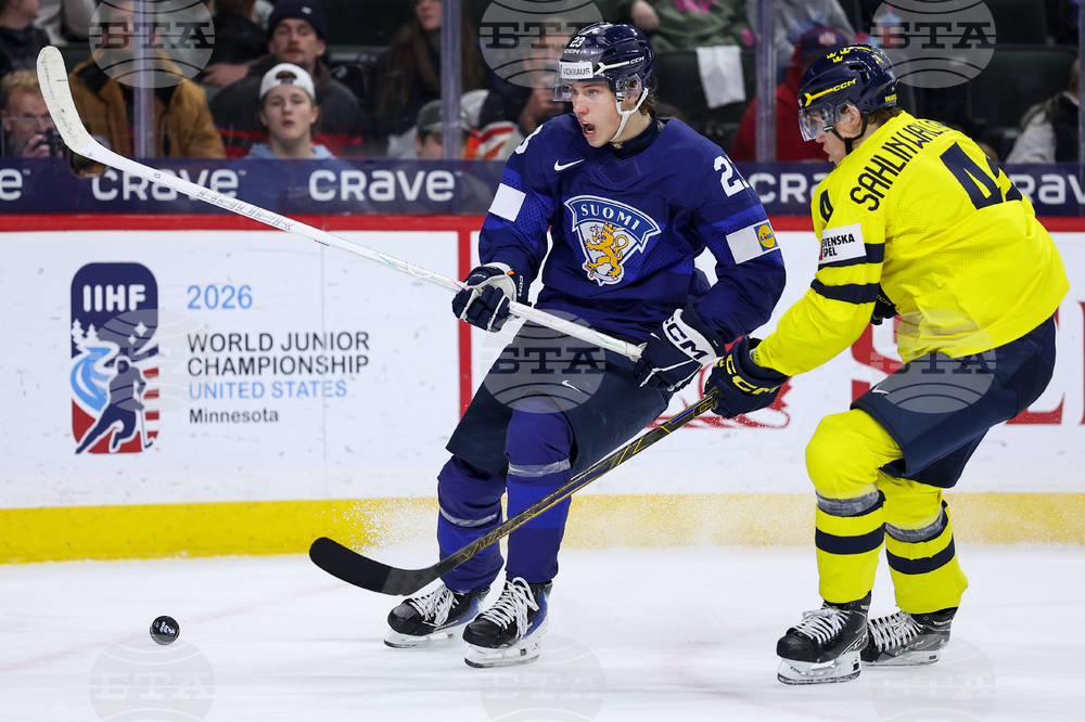 World Juniors Sweden Finland Hockey