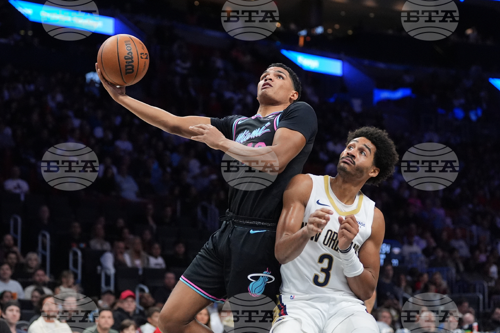 Pelicans Heat Basketball