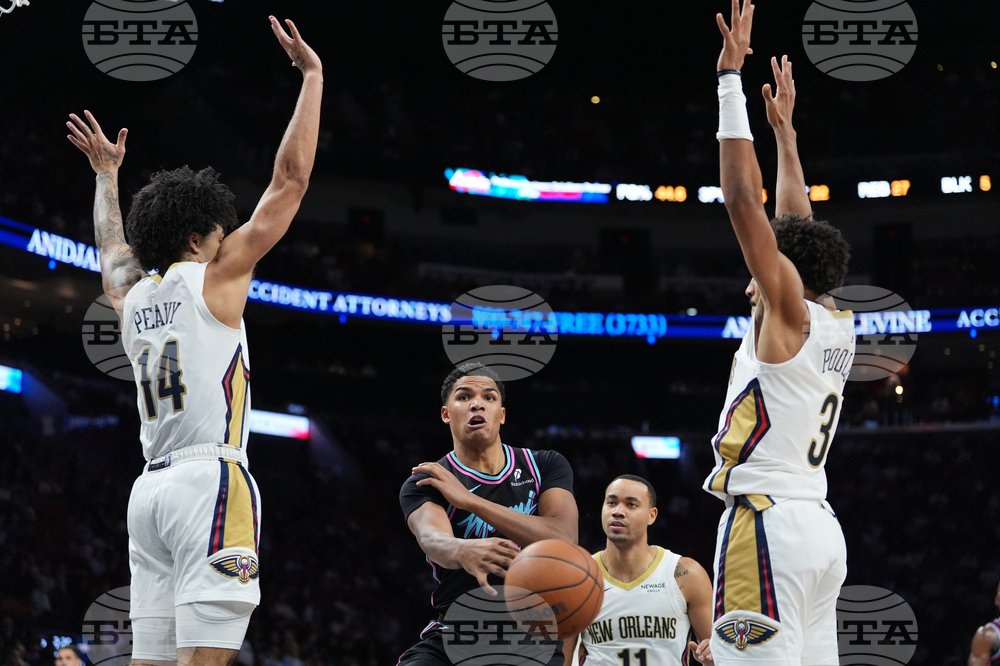 Pelicans Heat Basketball