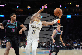 Pelicans Heat Basketball