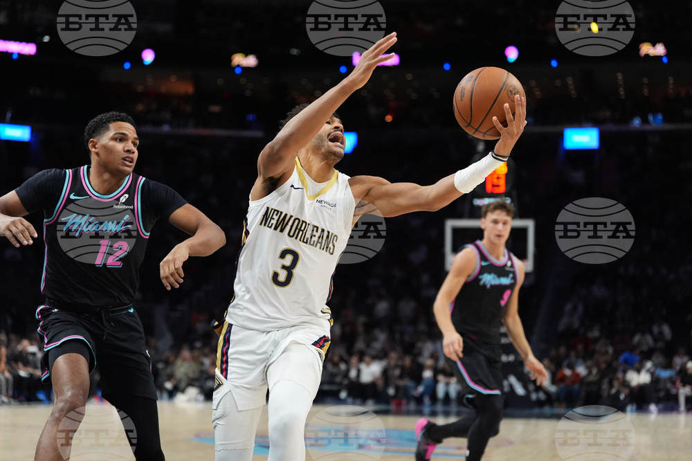 Pelicans Heat Basketball