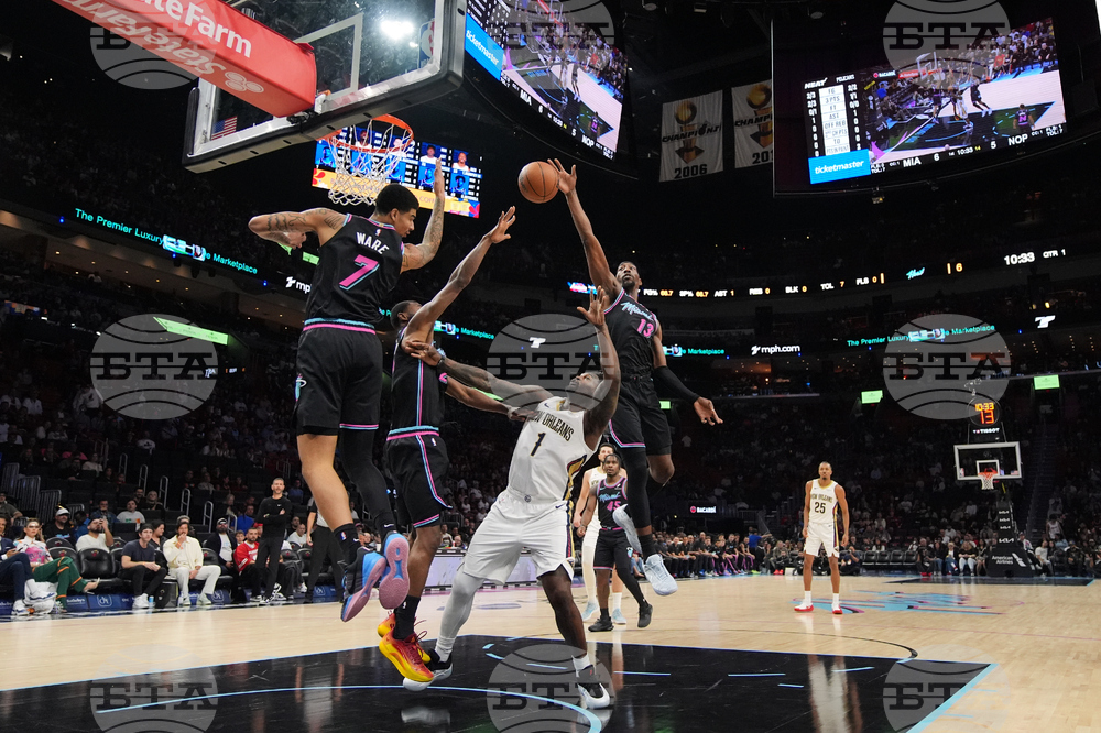 Pelicans Heat Basketball