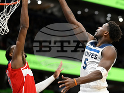 Timberwolves Wizards Basketball