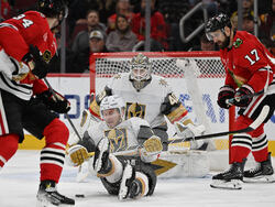 Golden Knights Blackhawks Hockey