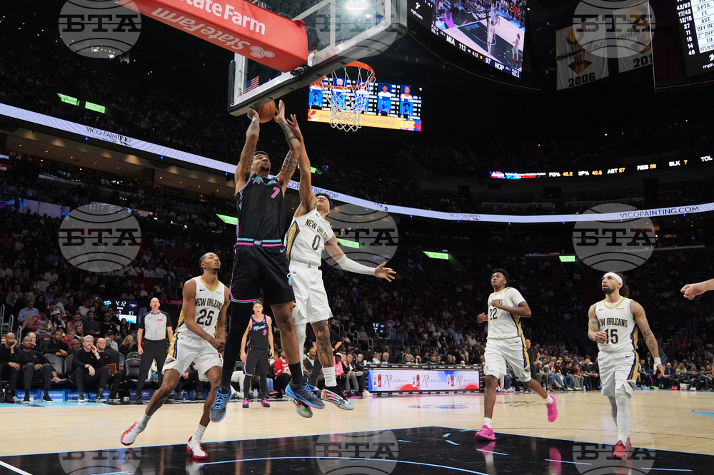 Pelicans Heat Basketball