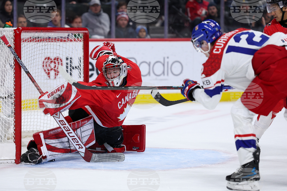 World Juniors Canada Czechia Hockey