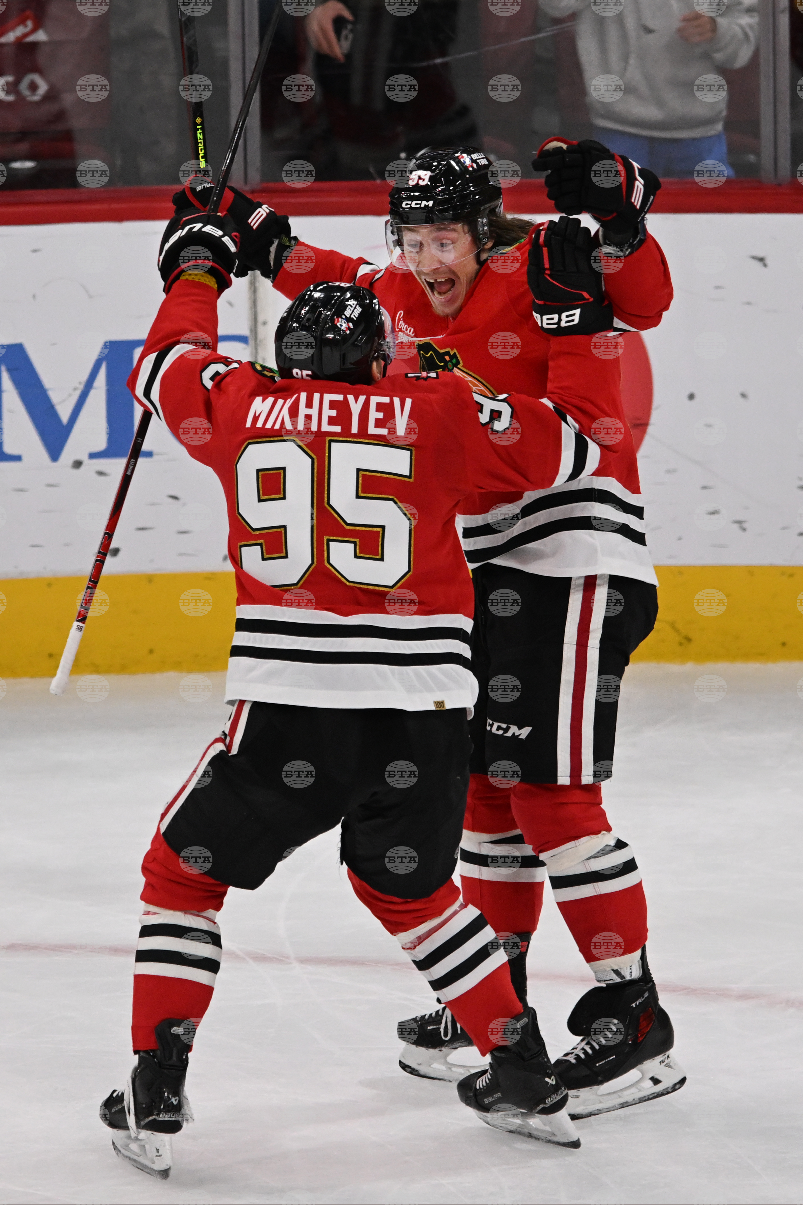 Golden Knights Blackhawks Hockey