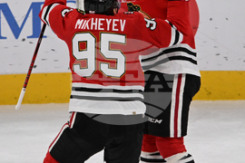 Golden Knights Blackhawks Hockey