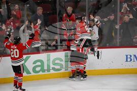 Golden Knights Blackhawks Hockey