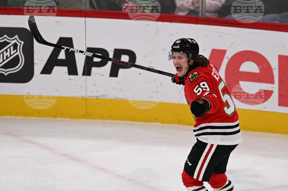 Golden Knights Blackhawks Hockey