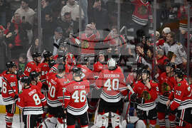 Golden Knights Blackhawks Hockey