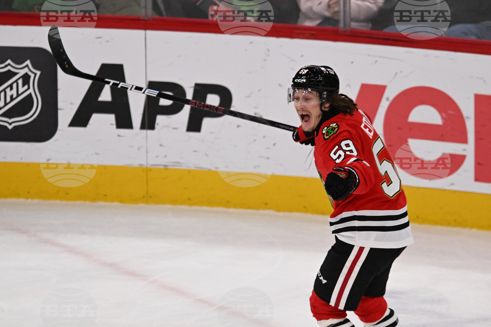 Golden Knights Blackhawks Hockey