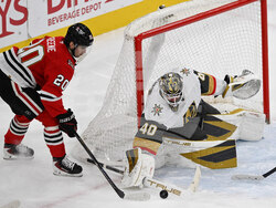 Golden Knights Blackhawks Hockey