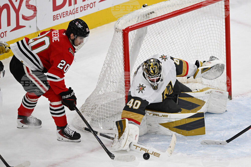 Golden Knights Blackhawks Hockey