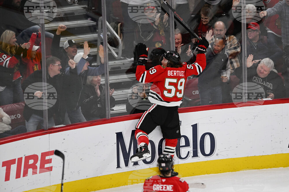 Golden Knights Blackhawks Hockey