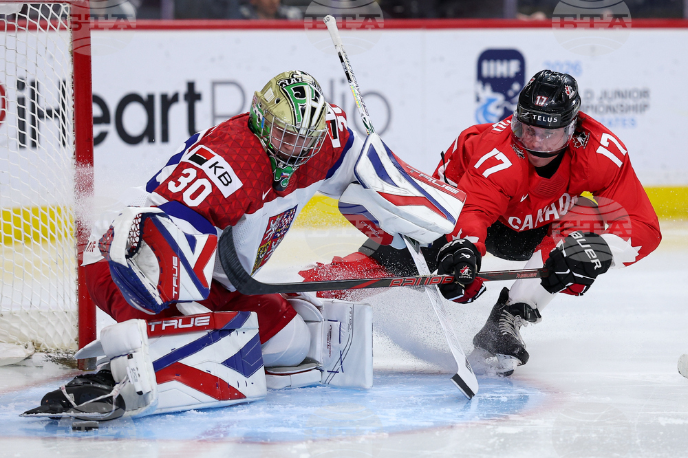 World Juniors Canada Czechia Hockey