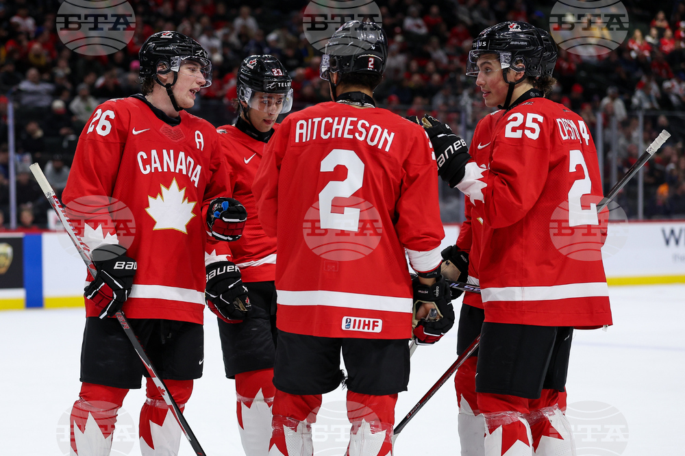World Juniors Canada Czechia Hockey