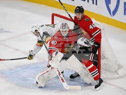 Golden Knights Blackhawks Hockey