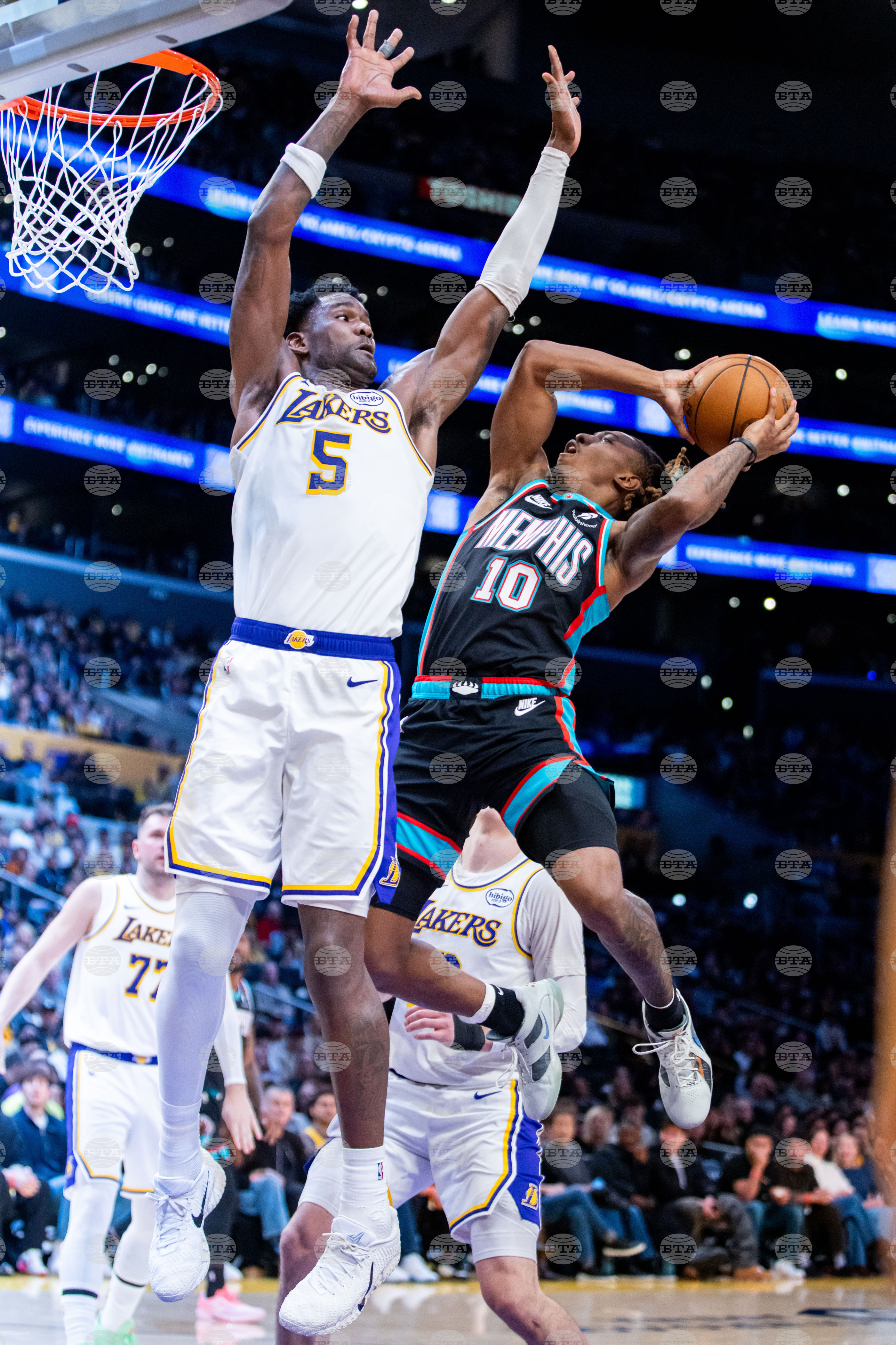 Grizzlies Lakers Basketball