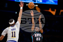 Grizzlies Lakers Basketball