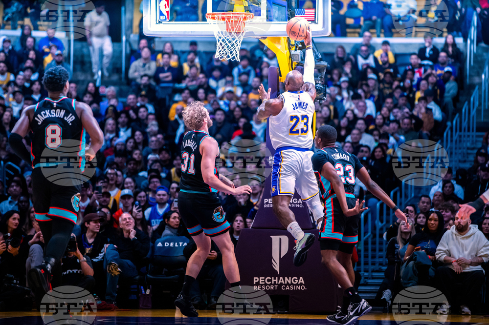 Grizzlies Lakers Basketball