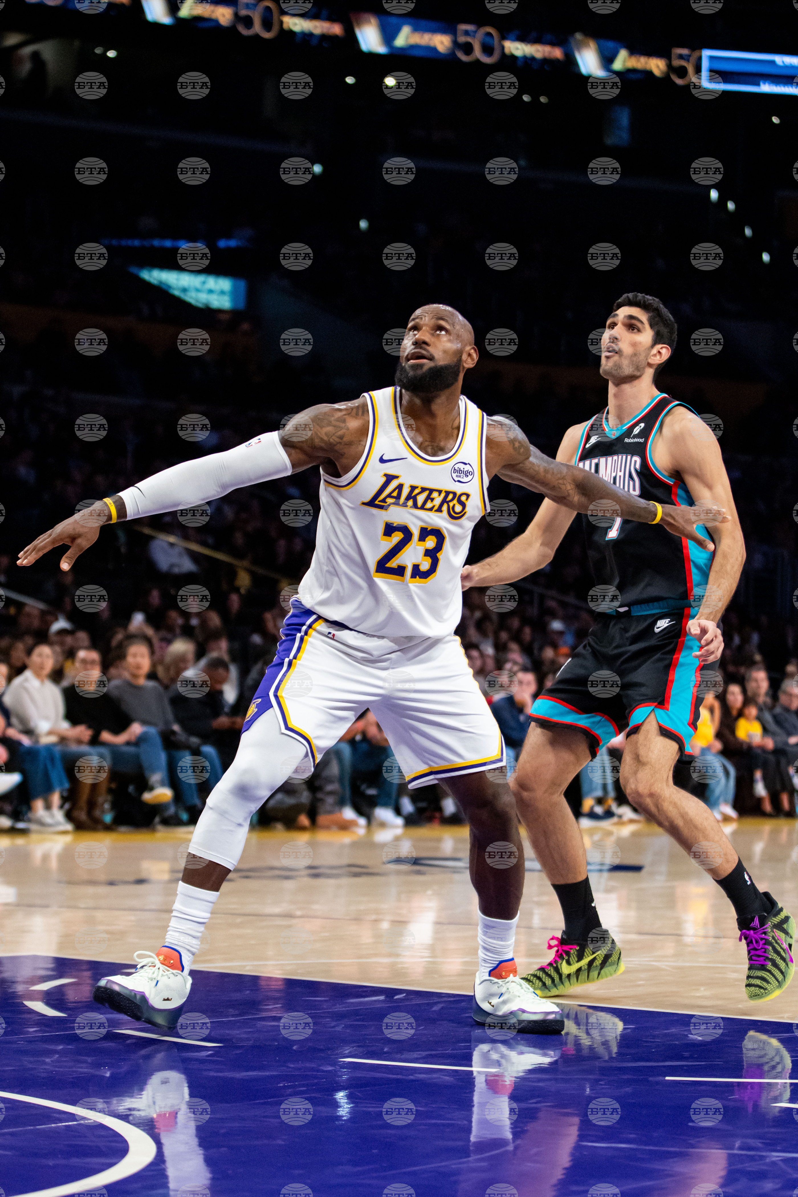 Grizzlies Lakers Basketball