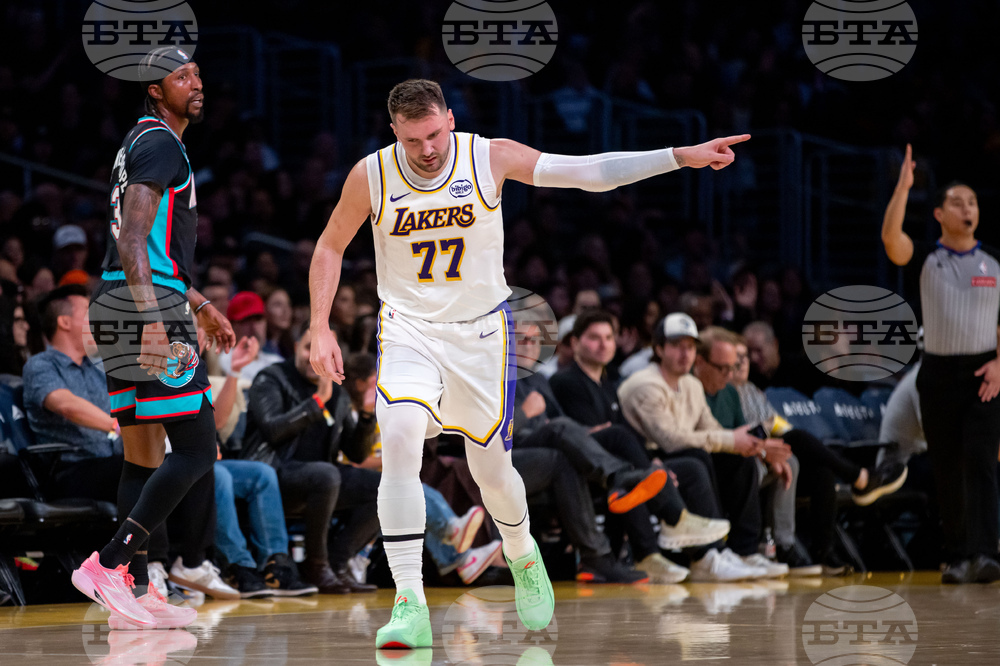 Grizzlies Lakers Basketball