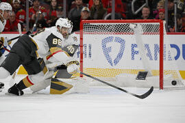 Golden Knights Blackhawks Hockey