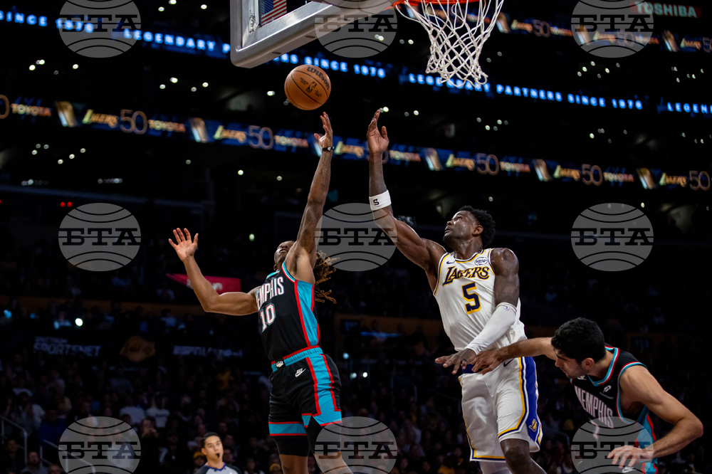 Grizzlies Lakers Basketball