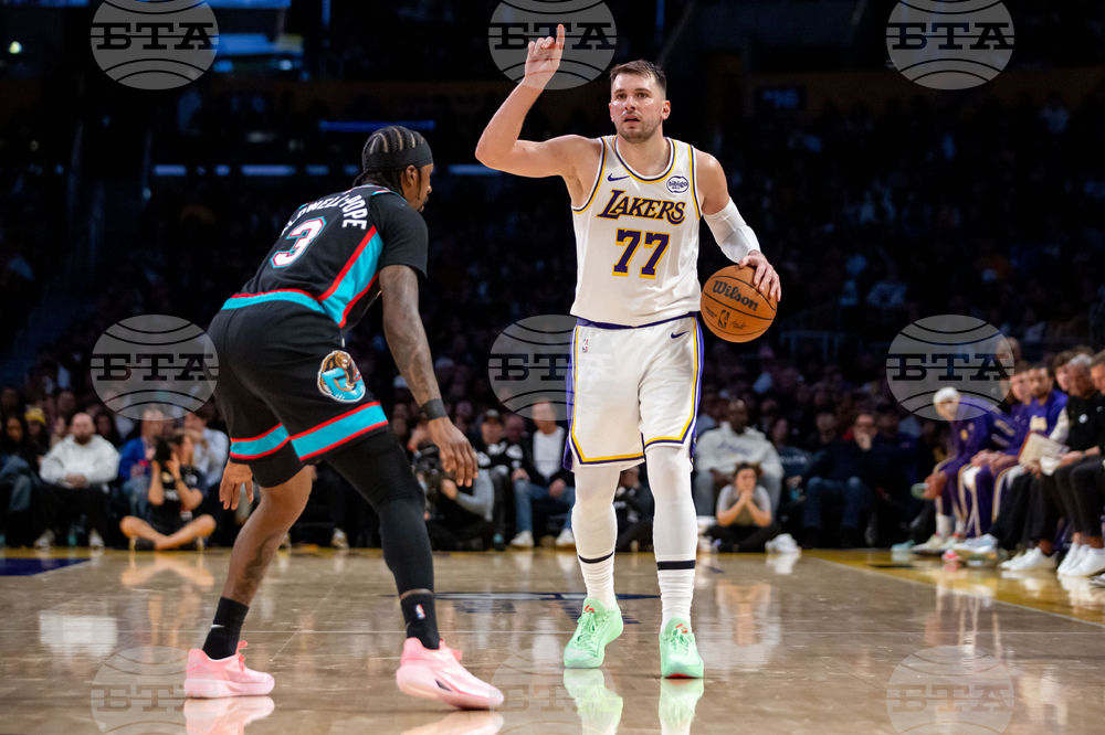 Grizzlies Lakers Basketball