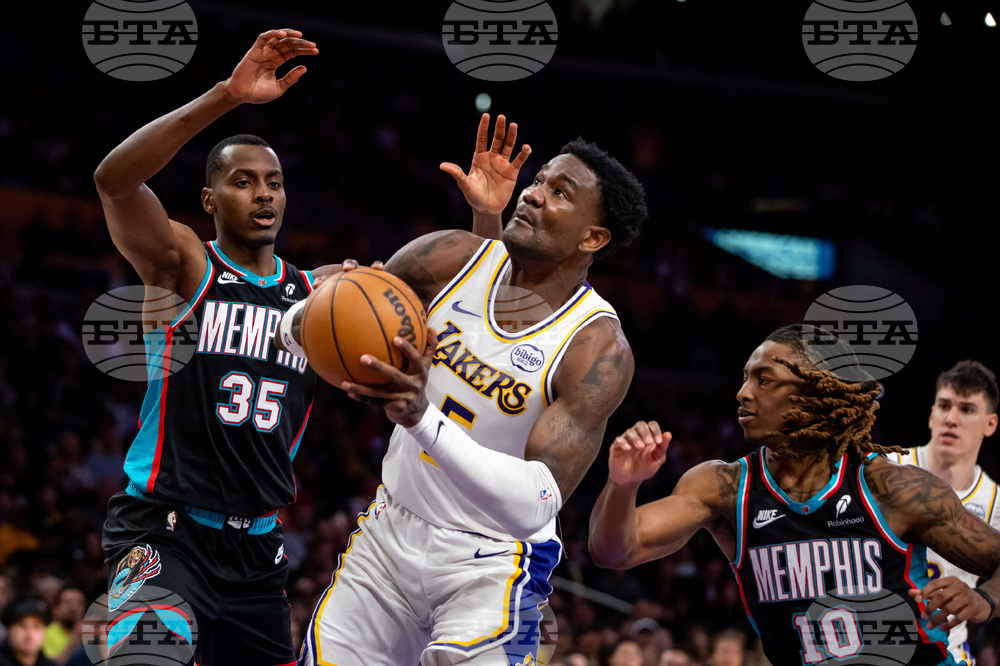 Grizzlies Lakers Basketball