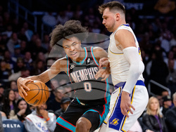 Grizzlies Lakers Basketball