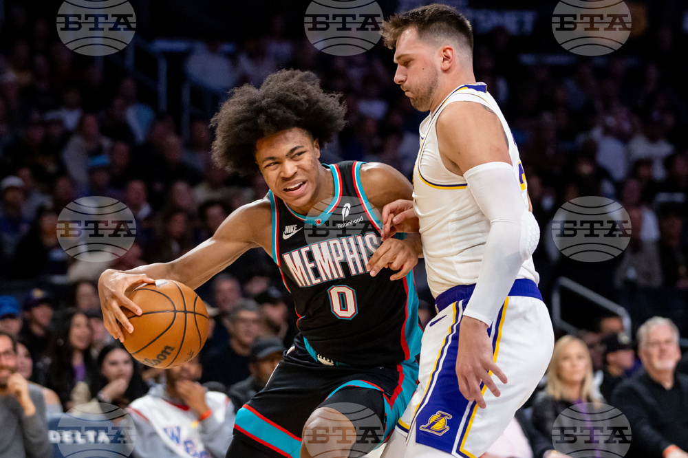 Grizzlies Lakers Basketball