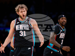 Grizzlies Lakers Basketball