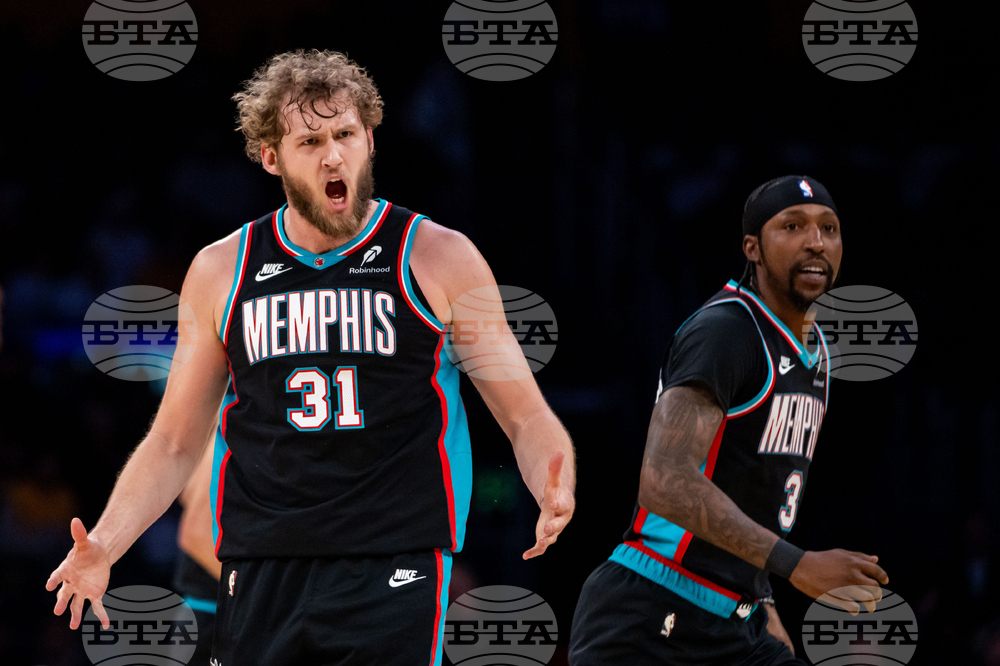 Grizzlies Lakers Basketball