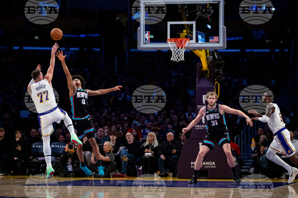 Grizzlies Lakers Basketball